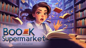 Book Supermarket: Library Manager Simulator - ブックスーパーマーケット: 図書館マネージャーシミュレーター