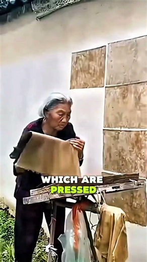 They've Been Making Paper Like This for 2000 Years #tradition #diy