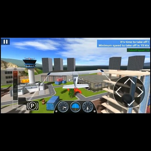 Airplane Flight Simulator RC - Android and iOS #gameplayshorts