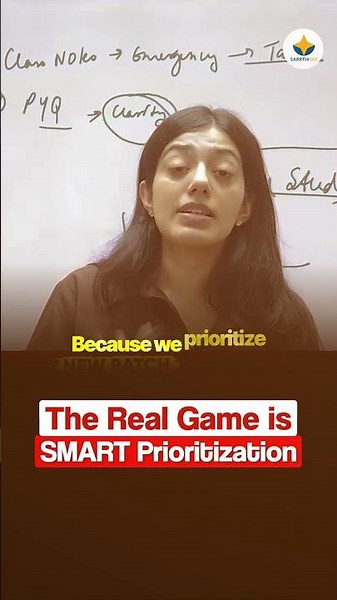The Real Game is SMART Prioritization #sarrthiias #jasleenkaur #upsc2027