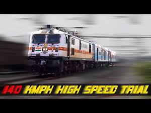 140 KMPH HIGH SPEED TRAIN TRIAL !! CHENNAI - GUDUR TRACK INSPECTION | Indian Railways