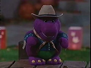 Barney's Halloween Party (1998) - BJ & Baby Bop Leave/Barney Doll Ending