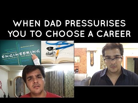 When dad pressurises you to choose a career | Ashish Chanchlani