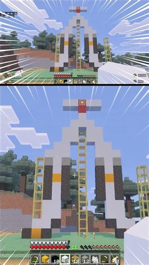 【参加型マイクラ】ライブでνガンダム建設中！サバイバルなのでモッサリ進みますｗ