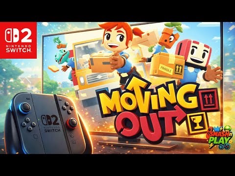 Moving Out Nintendo Switch 2 Gameplay - Docked Mode