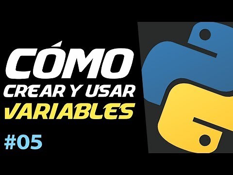 Cómo Crear y Usar VARIABLES | Curso de Python Básico #05