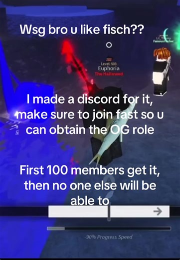 Join up rn so u can get OG role #fisch #robloxfisch #roblox #viral #fyp
