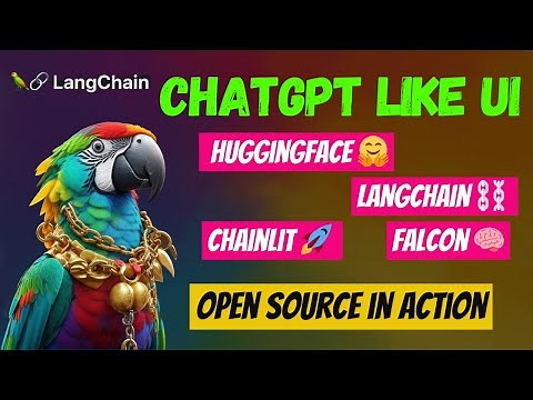 Create ChatGPT-like UI Using Falcon, LangChain and Chainlit
