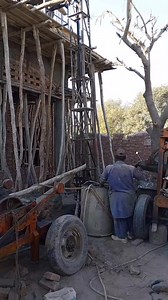 In this video, we show the complete process of ladder slab (RCC staircase) construction using a concrete mixer machine and lift pump. Watch step-by-step how concrete is mixed, lifted, and poured safely on the staircase slab. This video covers: ✔️ Ladder slab shuttering work ✔️ Steel bar (rebar) fixing ✔️ Concrete mixing with machine ✔️ Lift pump concrete pouring ✔️ Proper leveling and finishing If you are interested in civil engineering and construction work, this video will help you understand 