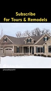 Follow our home design tours and remodels here -> https://www.youtube.com/homechanneltv . #homedesign #customhome #homedecor #rusticdecor #homechanneltv | Home Channel TV | Facebook