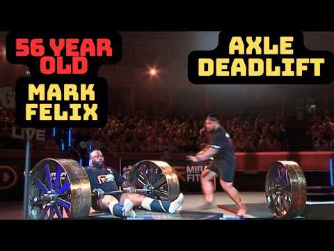 56 Year Old Mark FELIX Crushes DEADLIFT