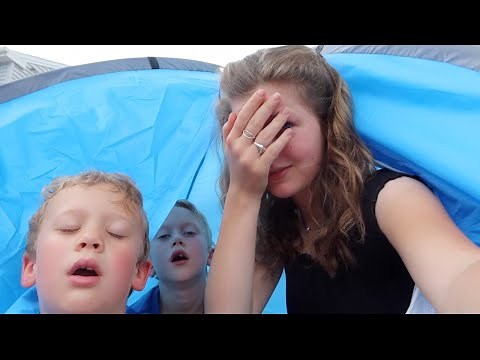 LAST TO LEAVE TENT WINS! | Match Up