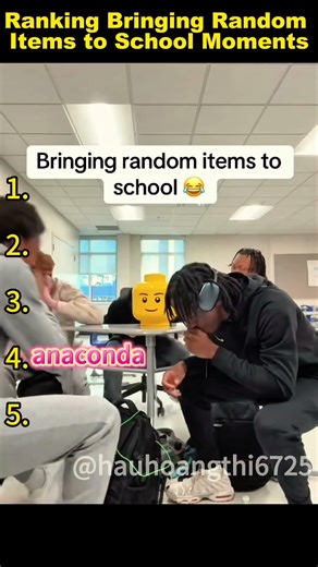 Ultimate Ranking: Wildest Bringing Random Stuff to School Clips
