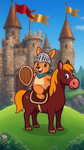 How Did Knights Live 🏰 Fun History for Kids Kangaroo Pino #kangaroopino #knightsforkids