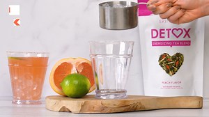 Toast to good health with our Skinny Paloma with Detox! Sip away the...