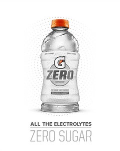 Gatorade Zero. All the electrolytes of Gatorade, with zero sugar. | Gatorade