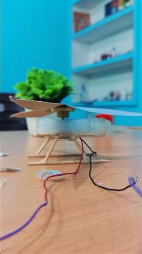 Diy mini helicopter | how to make a helicopter at home #project #helicopter