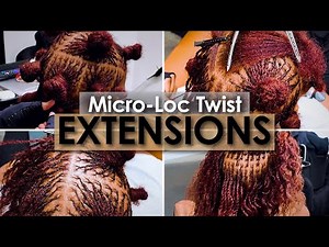EXTENSIONS Micro Loc Twist Install | Q&A