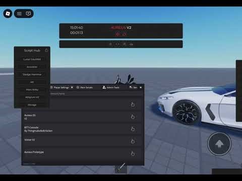 Roblox Bad Design SS made by me showcase - Rare Scripts like Sinner, BTT Console, all Aureus version