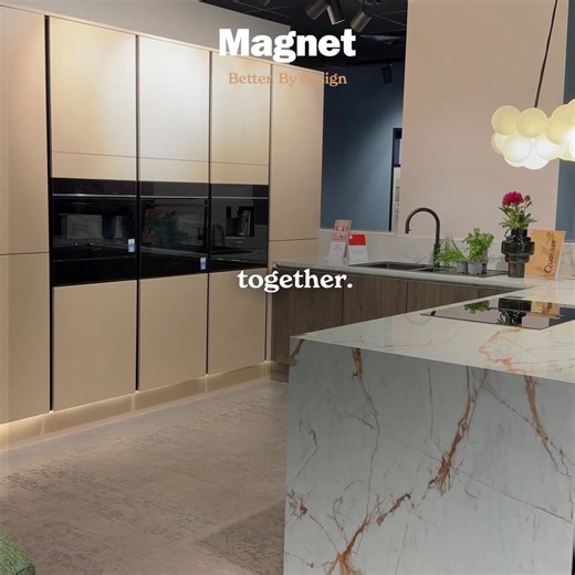 Starting your next chapter? Now’s the time for a Magnet kitchen. You bring the ideas. We bring 100 years of design expertise. Visit us at your local Magnet showroom. | Magnet Kitchens