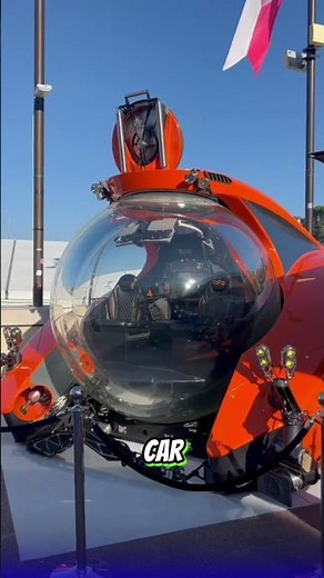 This Submarine Looks Like a Sports Car!