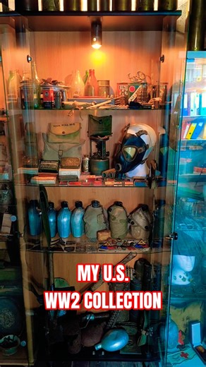 My U.S. WW2 collection #us #history #ww2 #military #collection #museum #usa #army #soldier #shorts