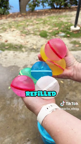 Infinity Fun with Reusable Water Balloons for Family Outdoor Summer Activities