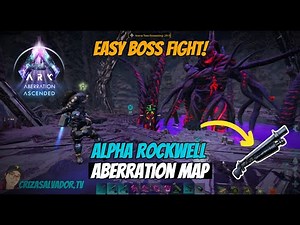 Aberration Alpha Rockwell Boss Fight in ARK Survival Ascended