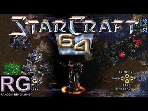 StarCraft 64 - Nintendo 64 - Exclusives N64 tutorial missions & mission 2 gameplay [HD 1080p 60fps]
