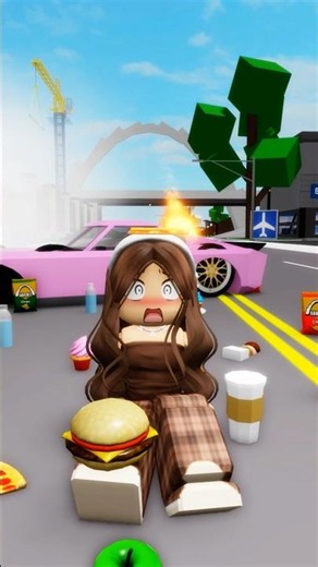 My car went out of control then this happened 😳😨 | Alter Ego #roblox #robloxshorts #shorts