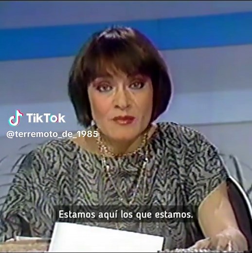 Recuerdos del Terremoto de 1985 en México