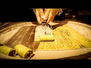 気持ち良すぎてずっと見ていたい専門店のロールアイス作り マンハッタンロールアイス ｜ROLL ICE ASMR