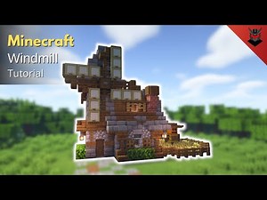 Minecraft: How to Build a Medieval Windmill House | Windmill House (Tutorial)