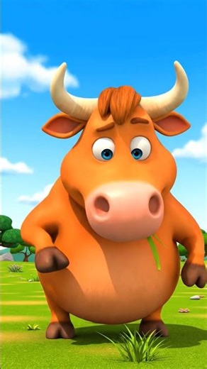 bull funny moments #youtubeshorts #shortvideo #3danimation #cuteanimal