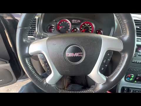 GMC Acadia TPMS sensor relearning process