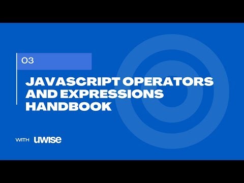 JavaScript Operators and Expressions Handbook