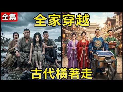 ✅️Family Shipwrecked & Time-Traveled! Dad's Electric Cart & Mom's Fried Fish Conquers Ancient World!