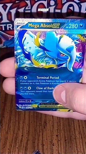 Pulling A Mega Absol EX Out Of Pokemon Mega Evolution! #pokemon #pokemoncards #megaevolution #cards