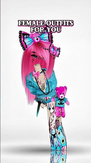 q-core female outfits w/ codes! || game: Catalog Avatar Creator || #roblox #trend #fyp
