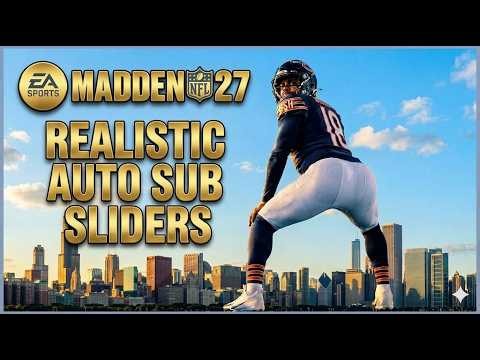 Madden 27 Realistic Auto Sub Sliders