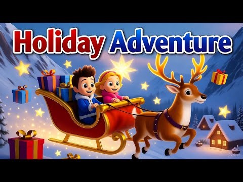 Holiday Adventure | Magical 3D Animated Kids Story for Children | Vivid Nest 3D