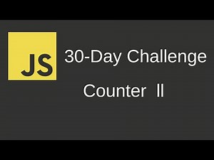Counter (Closure - Day1) - Leetcode 2665 - JavaScript 30-Day Challenge