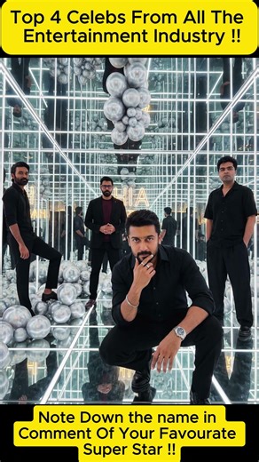 Top 4 Celebs From All The Industry 😍