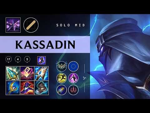 Kassadin Mid vs Syndra - EUW Challenger Patch 26.06
