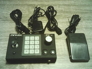 MiniVex CV for Colecovision--joystick and driving controller in one compact unit