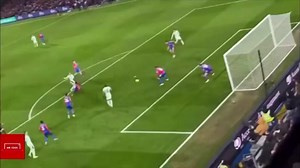 67K views · 2.4K reactions | Limbs from Chelsea fans in the away end for the late winner at Crystal Palace!  Axel Disasi celebrating the late winner by jumping onto fans and players, knocking down the advertising board in the process… 藍 | Premier League Fan Banter | Facebook