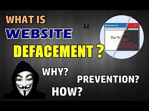 What Is Defacement? | Changing the Look, Wallpapers and Home Page? | Reasons and Working Explained