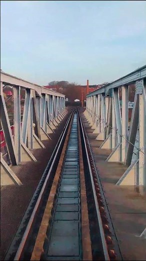 4K Cab View TIME-LAPSE: Crossing the Limfjord Bridge | Aalborg to Lindholm #shorts