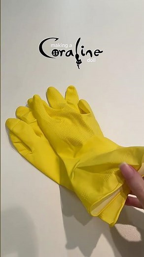 diy Coraline doll 🖤 #diy #tutorial #coraline #lalaloopsy #doll