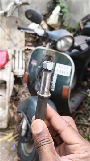 counter shaft കിട്ടി guyzz.. 🤩 LML vespa NV #lml #restoration #vespa #piaggio